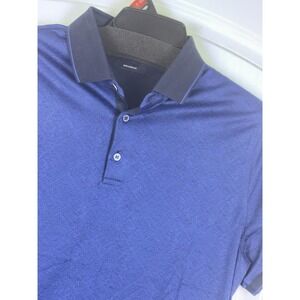 Windsor Men's Small Performance Polo Shirt Blue Short Sleeve Fast‎ Shipping! NEW